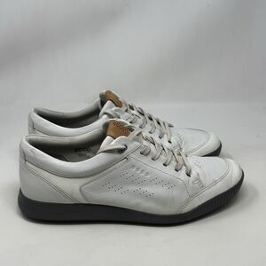ECCO Golf Street Retro Shoes Mens 12 EU 46 White Leather Hydromax Spikeless